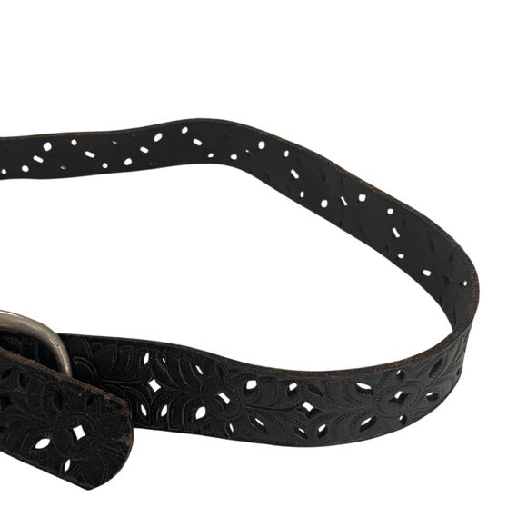 Fossil Belt Women's One Size Adjustable Silver Buckle - Picture 4 of 8